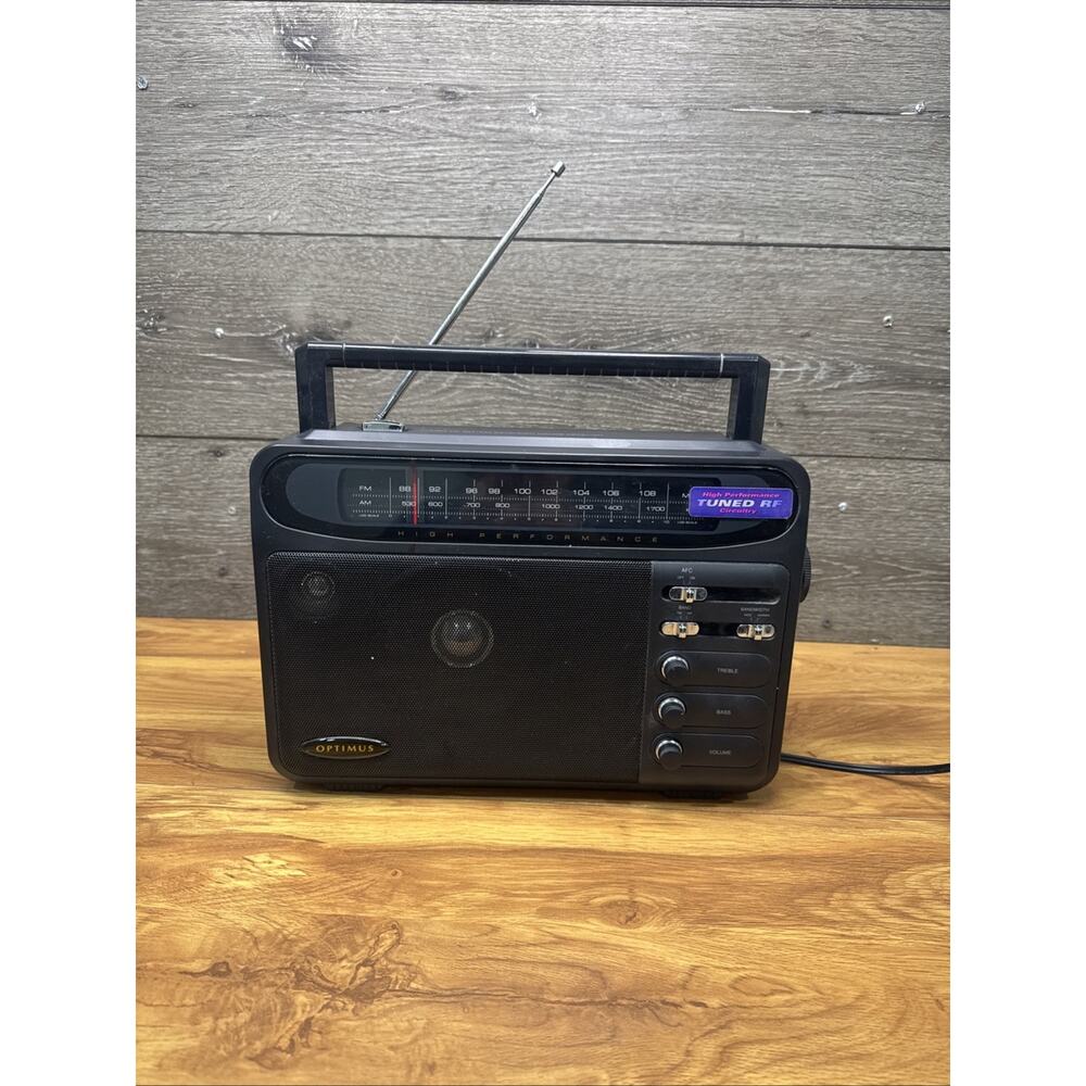 Vintage RadioShack Optimus 12-603A AM FM Portable Radio High Performance